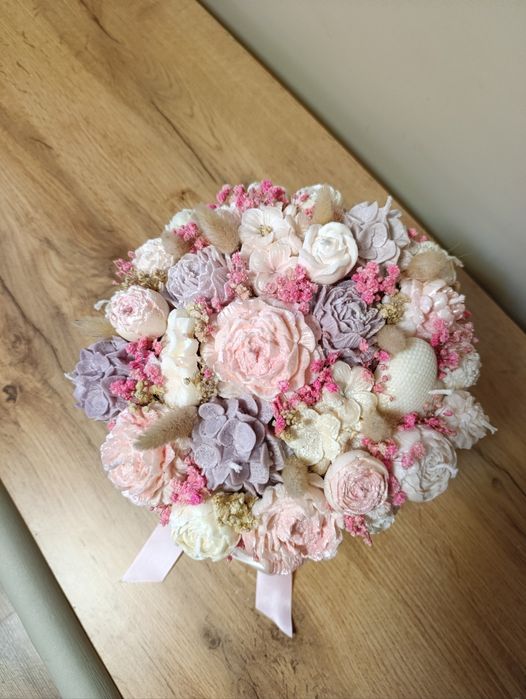 Букети от ароматни соеви свещи