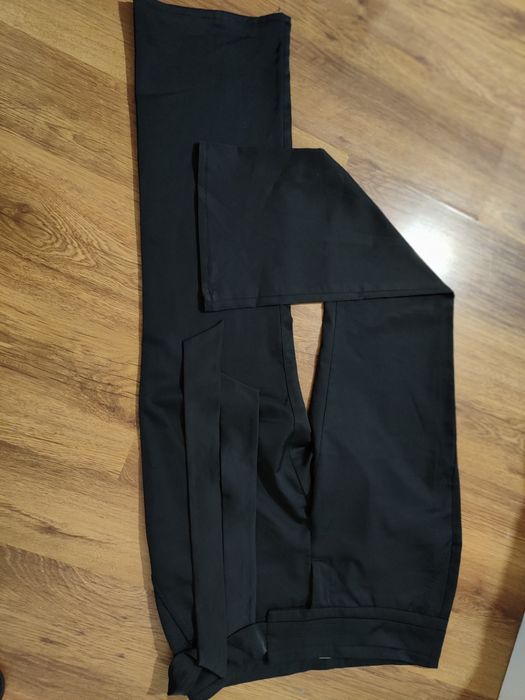 Pantaloni saten cu fundă Pimkie Mango Zara