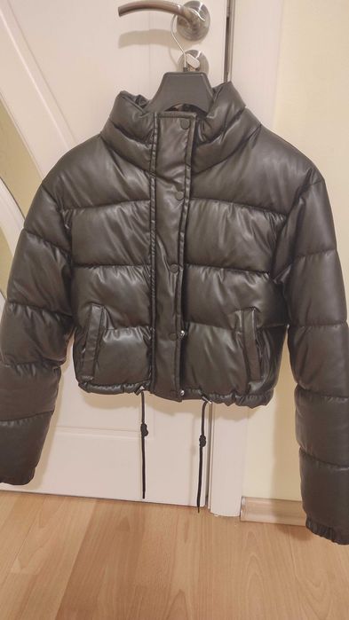 Дамско яке еко кожа