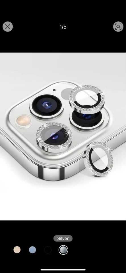 Протектори с камъни за камери на IPhone 13Pro, 14Pro, 14Pro Max