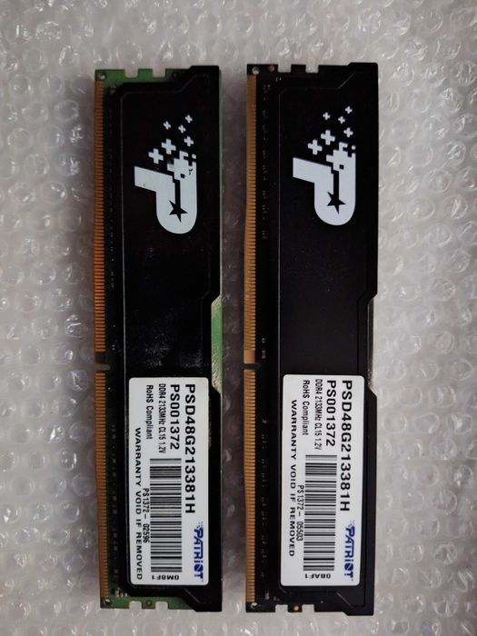 16 gb ram Patriot ddr4 2133mhz