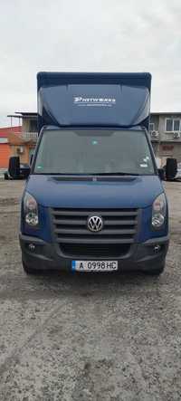 VW Crafter 35 Товарен Бус с Падащ Борд