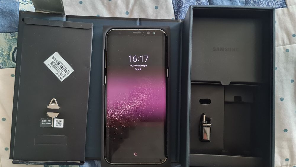 Samsung Galaxy S8 Plus с пукнат дисплей