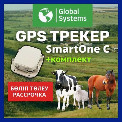 GPS трекер для животных(жануарларга), SmartOne C / лошади,коровы,КРС