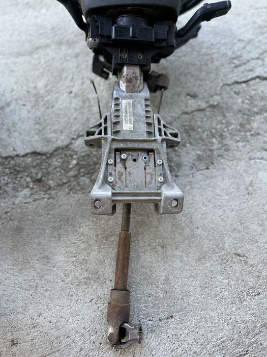 Volan +husă + comenzi + piele + ax (set complet) ford focus 2