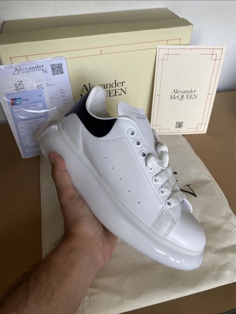 Adidasi Alexander McQueen White calitate Premium  FULL BOX