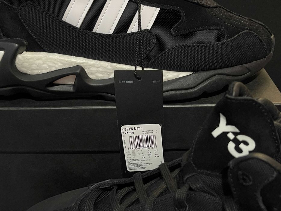 adidas Y-3 Yohji Yamamoto FYW S-97 II Black/White (Factura/Garantie)