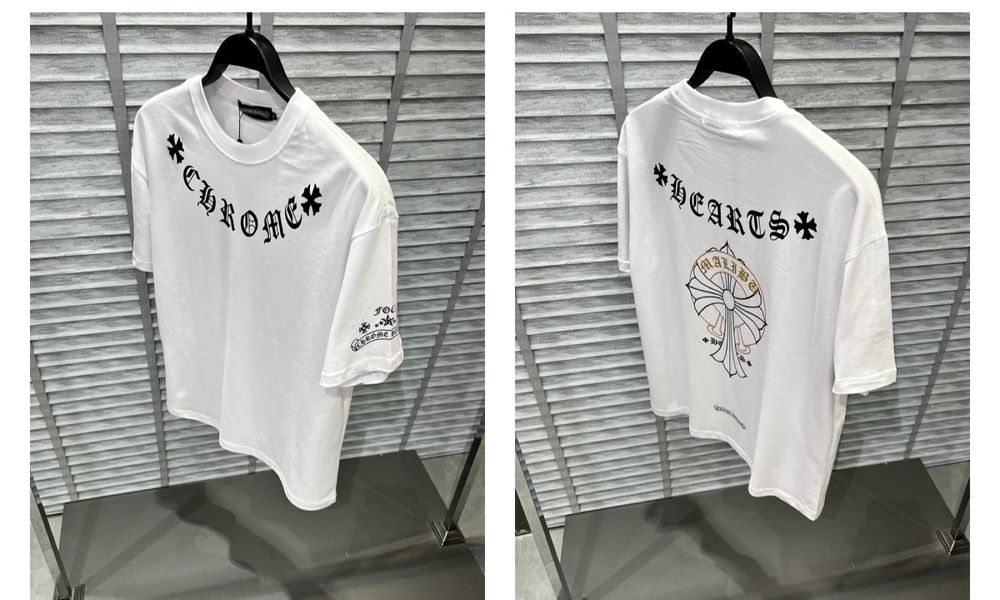 Тениски Chrome Hearts Oversize / Balenciaga