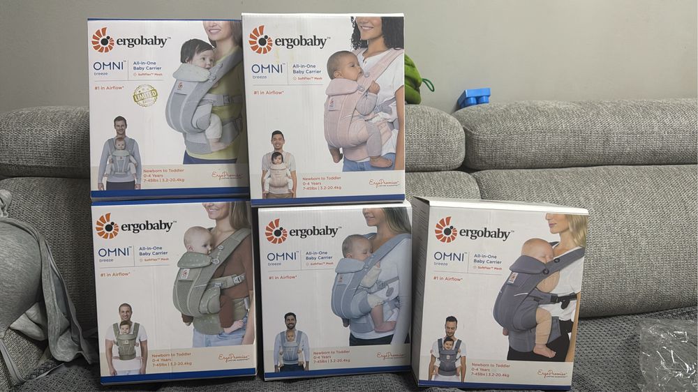 Ergobaby Omni Breeze | Оригинал, Вьетнам