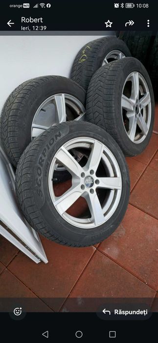 Jante  R 18. AUDI. Anvelope 235.55.18