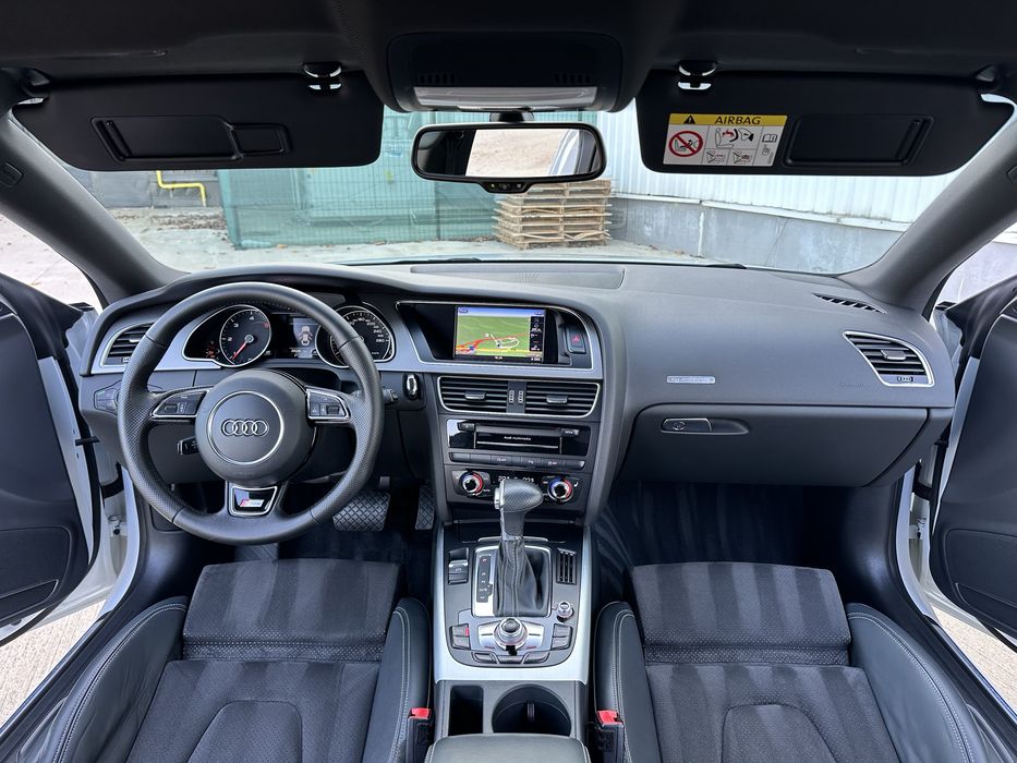 Audi A5 2.0tdi Quattro 4X4 Automat Pachet S-Line /Alb Perlat Alcantara