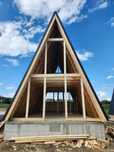 Cabane A-FRAME din lemn