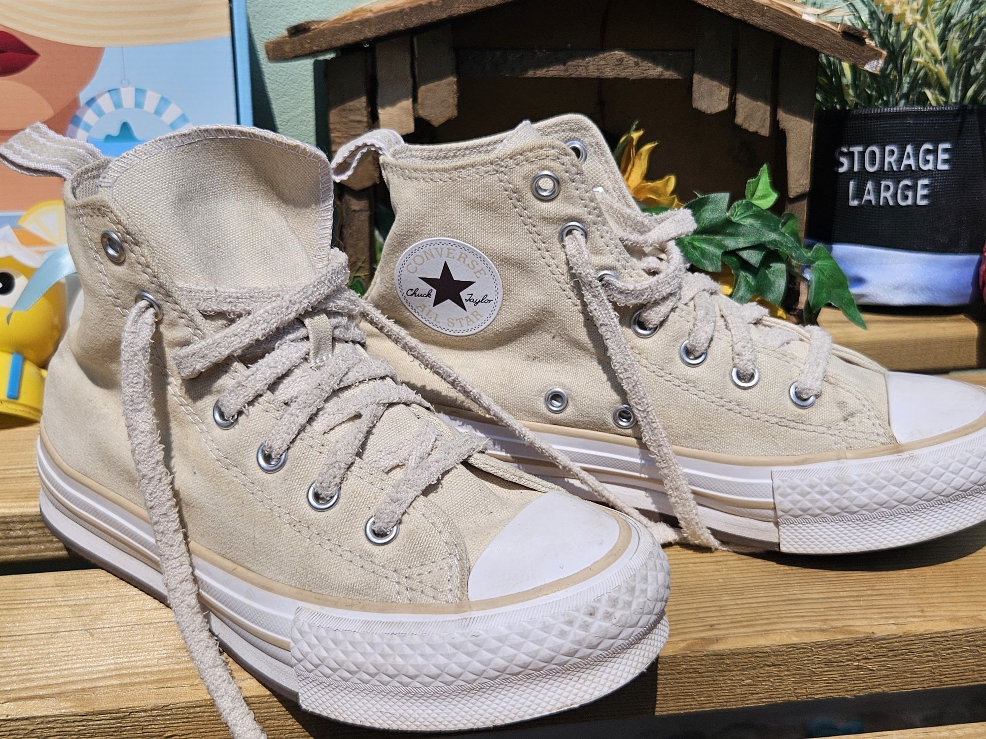 Converse кецове на платформа N34