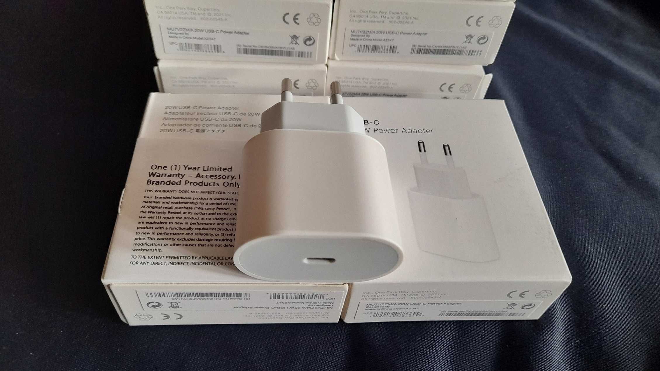 adaptor 20w fast charge iPhone / incarcator iPhone Usb Type C sigilate