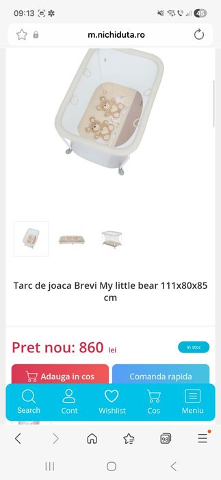 Vand tarc copii Brevi