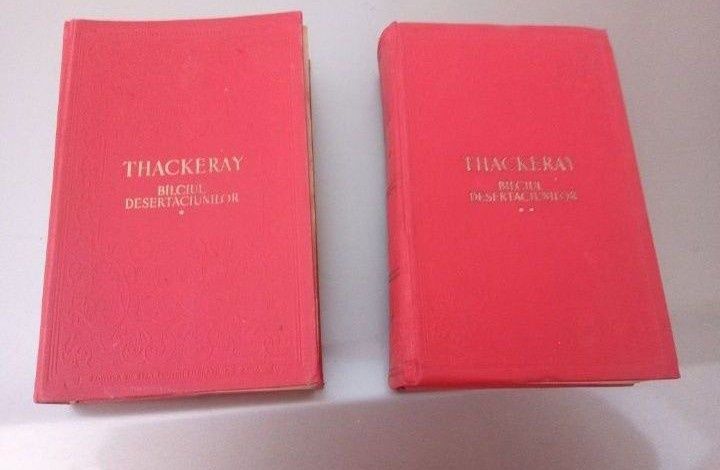 Carte William Thackeray – Balciul desertaciunilor Vol 1 + 2 vintage

W