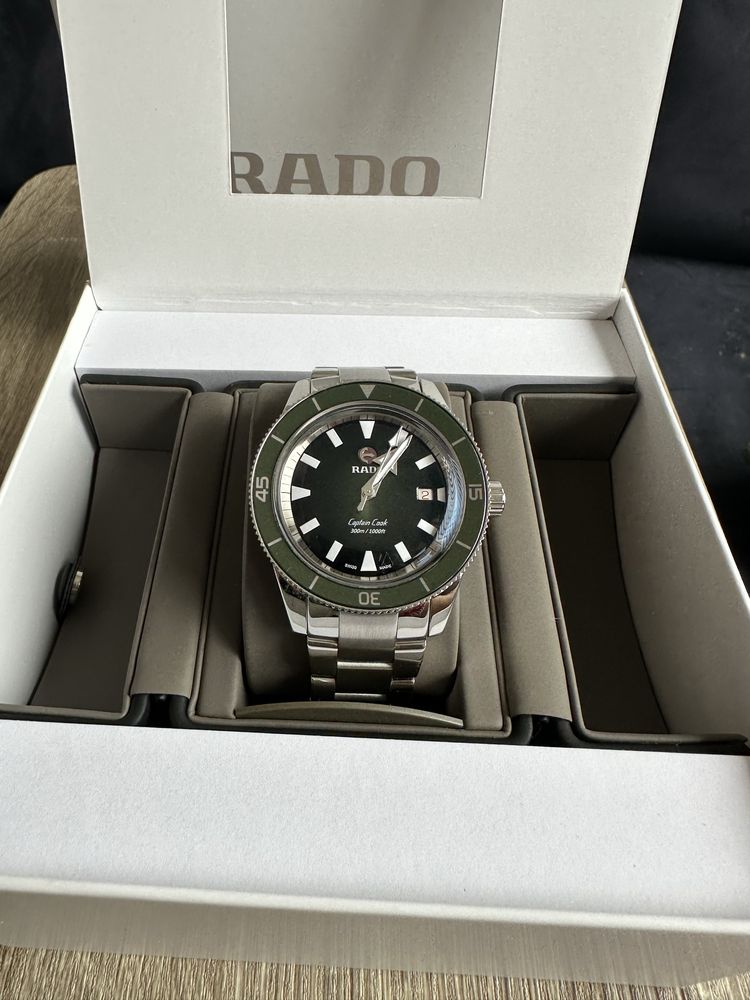 RADO Captain Cook Automatic 300m Green R32105319