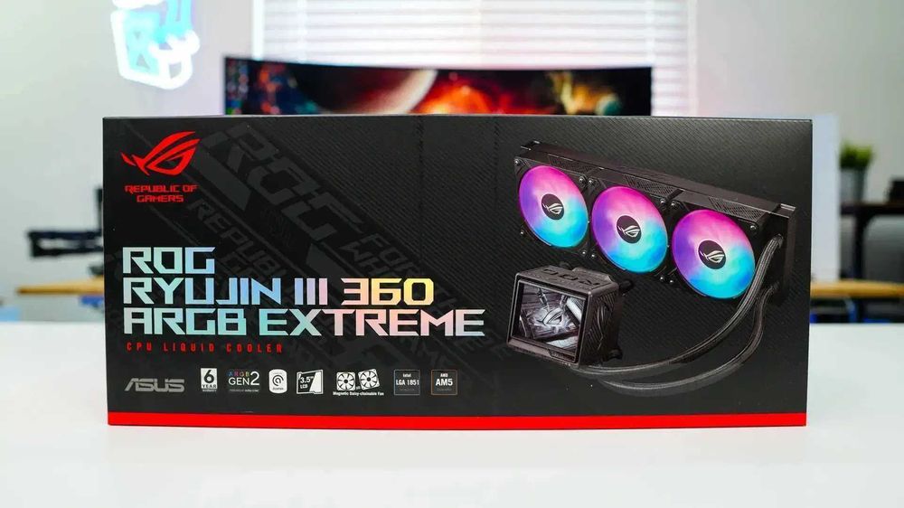 Система охлаждения ASUS ROG RYUJIN III 360 ARGB Extreme