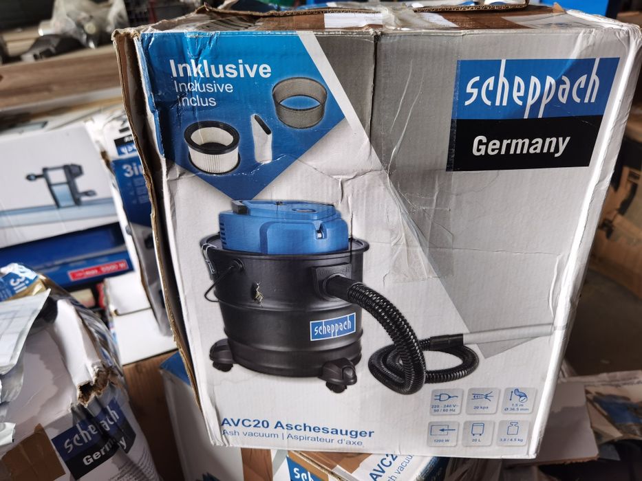 Aspirator de cenușă 20L AVC20, Scheppach
