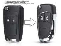 Carcasa cheie OPEL ASTRA J , INSIGNIA , ZAFIRA C  ,  Modelul nou