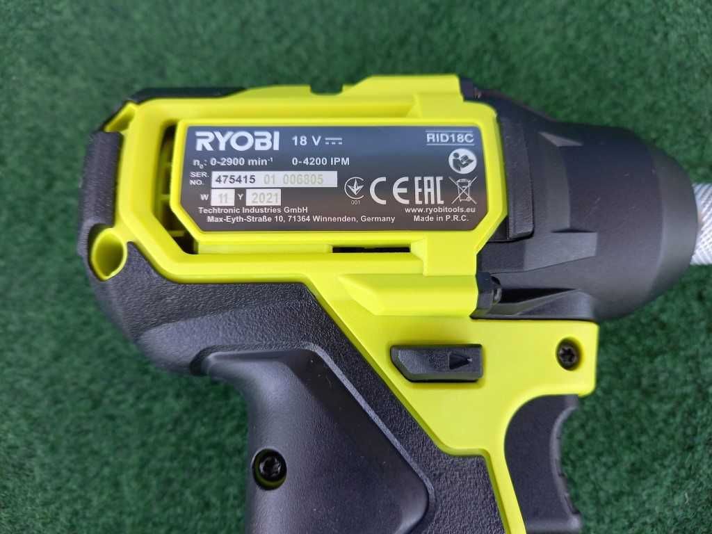 yobi RID 18C- Ryobi RAD 18C- Ryobi RDG 18C - акумулаторни инструменти