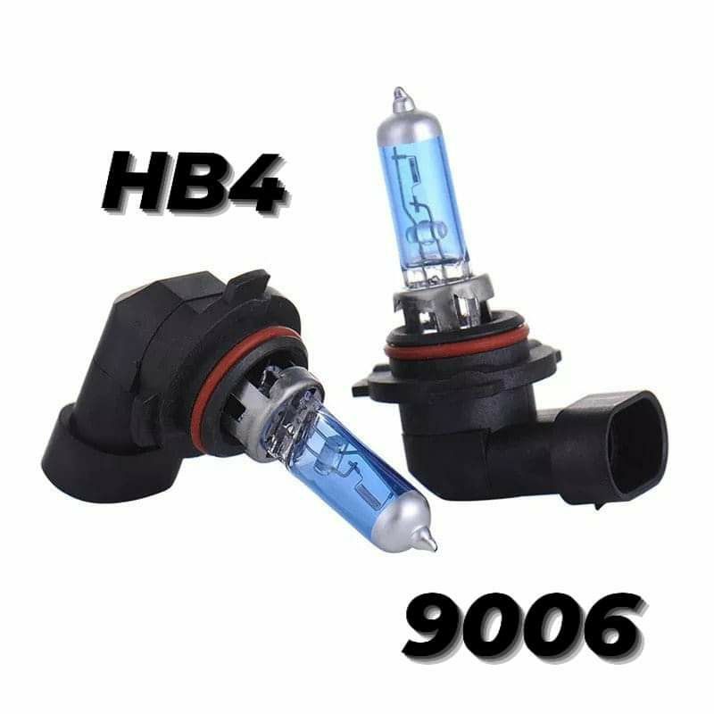 Set Două Becuri Halogen H1,H4,H7,H8,H9,H11,H13H15,H16,HB3,HB4(ALB-RECE