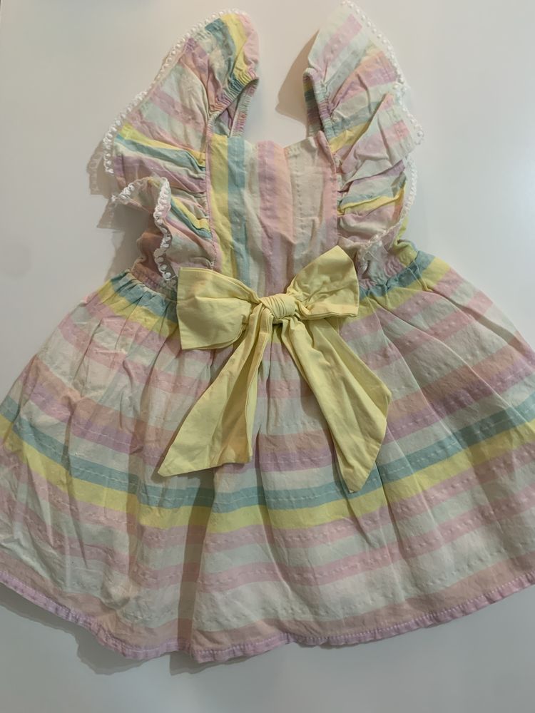 Бебешка лятна рокля за момиченце Cumino kids wear