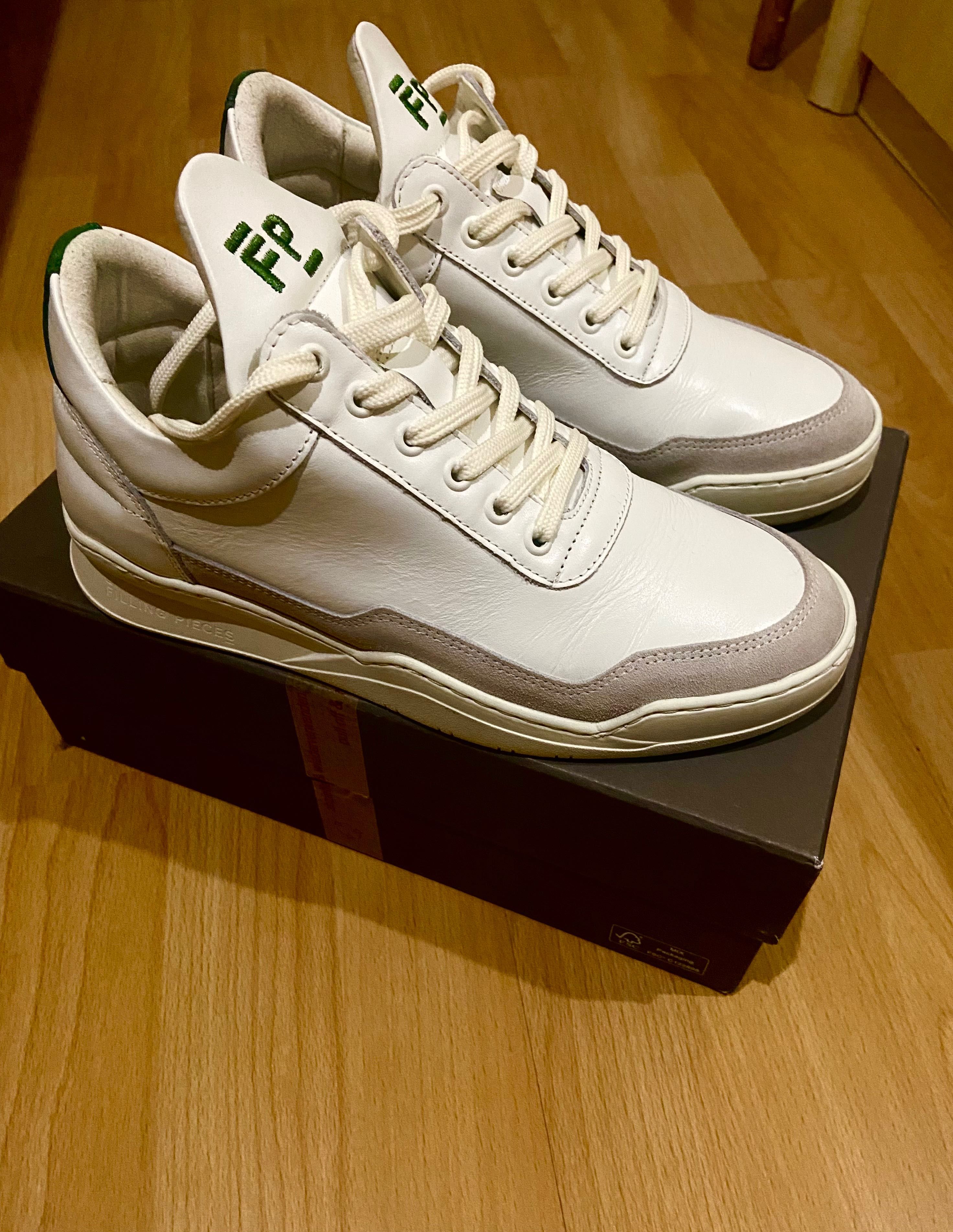 FILLING PIECES low top ghost green