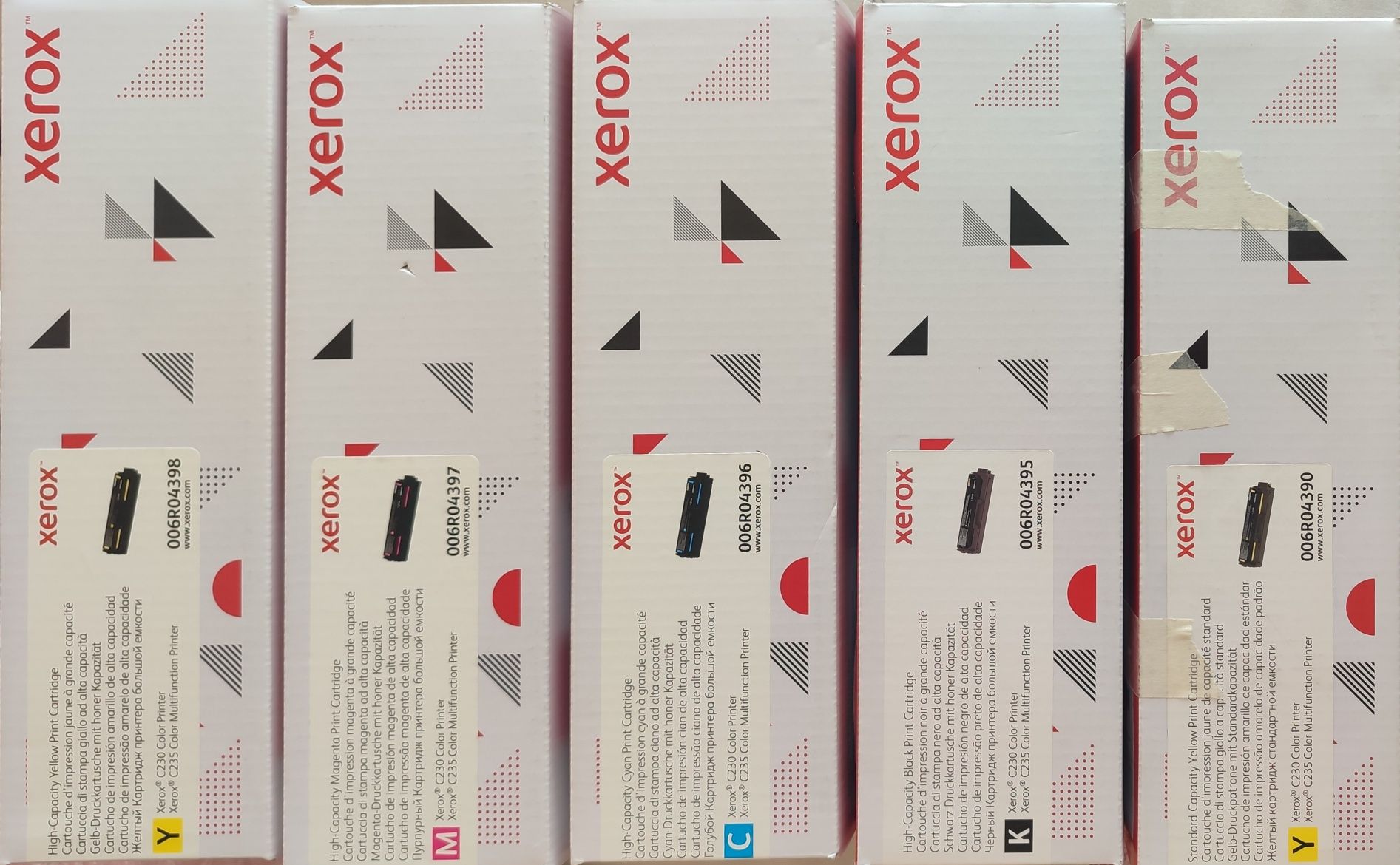 Оригинални тонер касети за Xerox