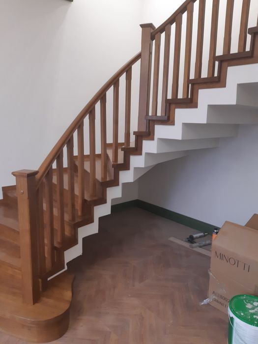 Изготовление деревянных лестниц