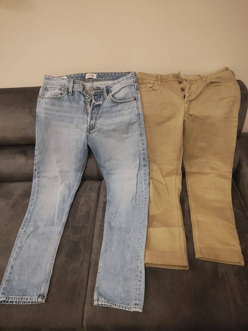 Дънки Jack and Jones и Zara