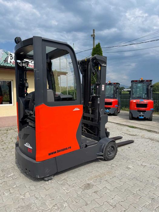 Stivuitor Reach Truck Linde 1.4 T electric (in STOC)