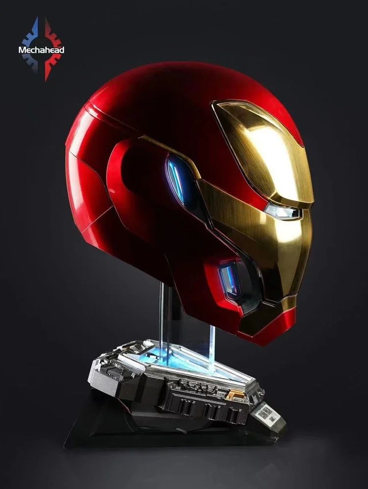 Masca lui Iron man MK 50 motorizat electric, deschidere cu voce, nou