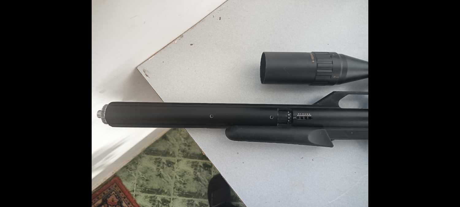 ПРОДАВАМ ;Въздушна пушка ;Gunpower Shadow 6.35 cal