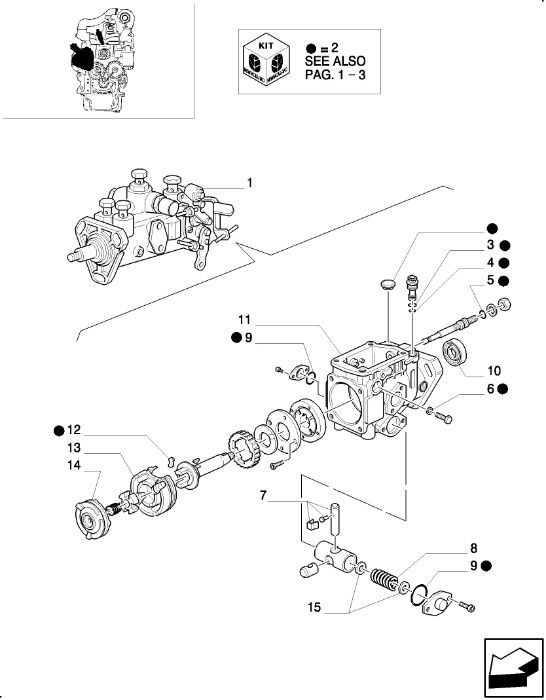 piese pentru tractoare New Holland, Ford, Fiat/FiatAgri