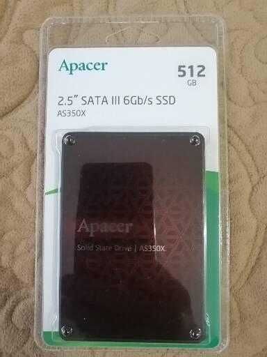 Продам новый ssd диск на 512 гб