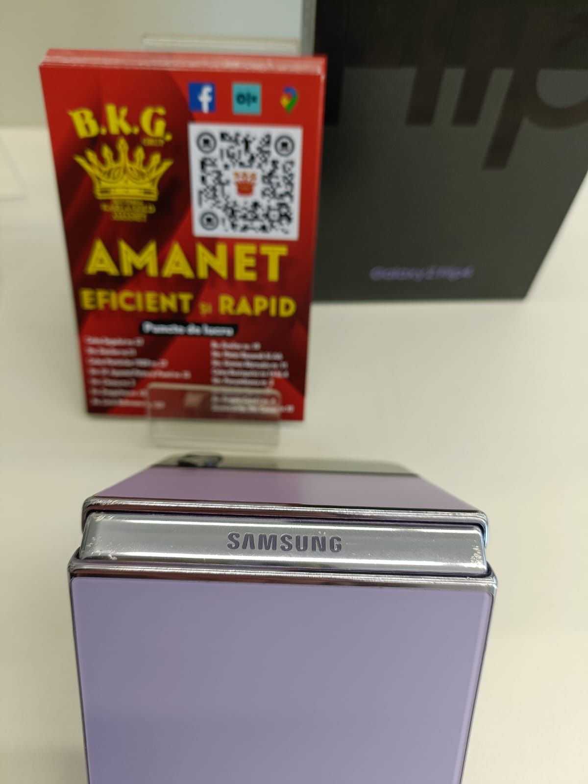 Samsung Z Flip 4 128gb Amanet BKG