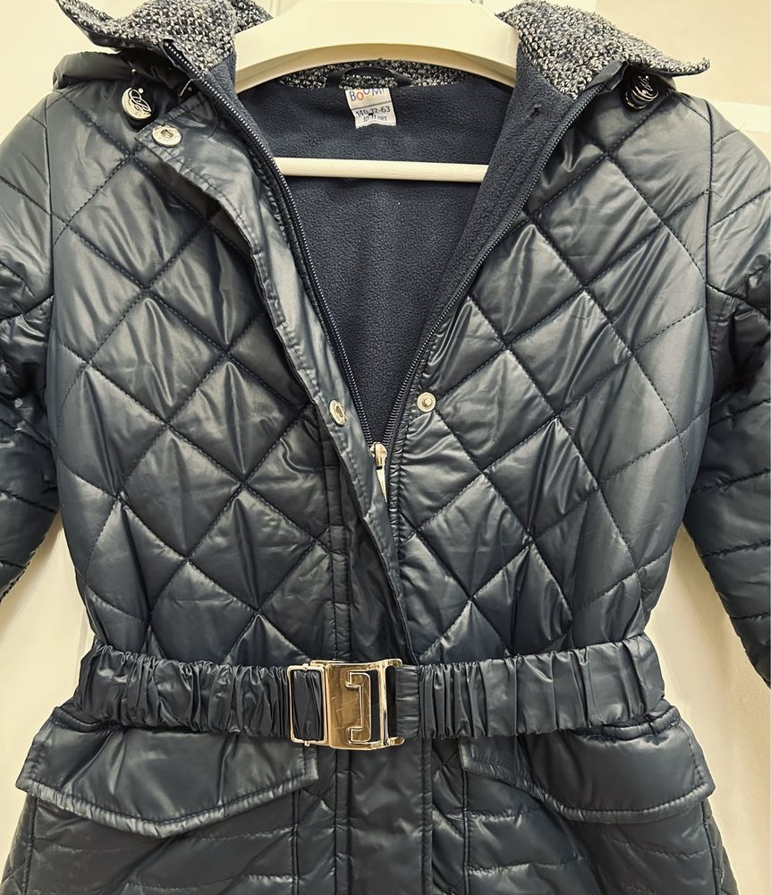 Куртка-пальто на девочку 140 см