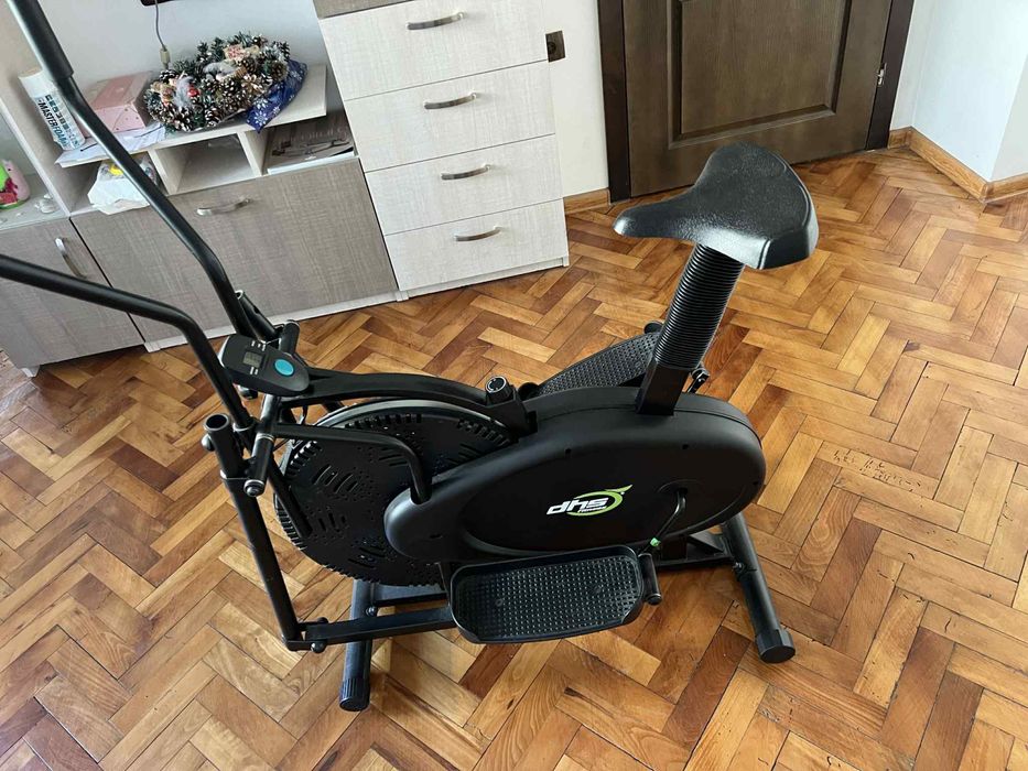 Велоергометър и степер 2в1 DHS Fitness Чисто Нов !