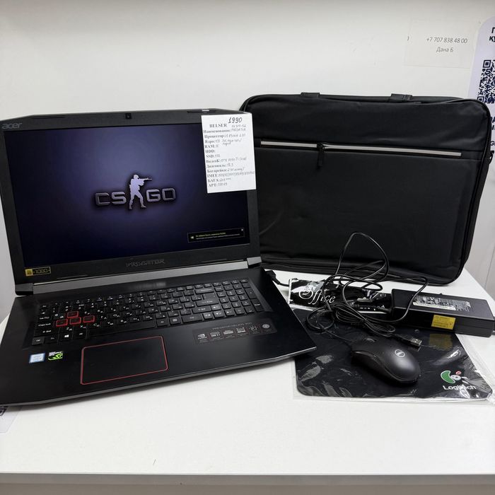 3в1 Большой Игравой Шустрый Ноутбук Acer PREDATOR Core i5/SSD512/RAM16