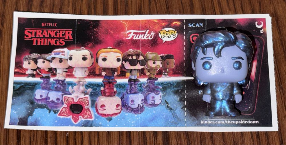 Фигурка Funko Pop из Stranger Things (Kinder Surprise, коллекция)