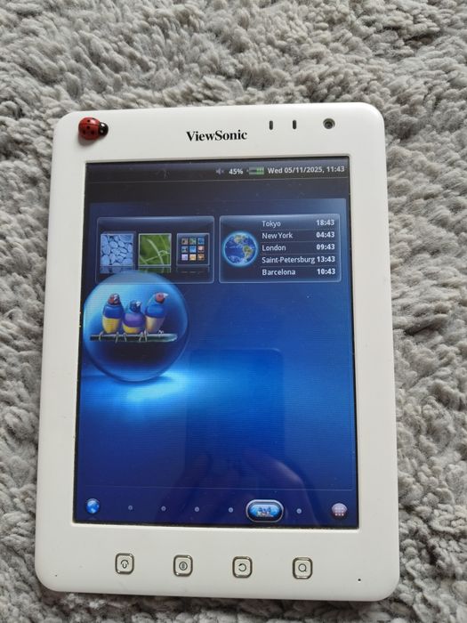 Tabletă ViewSonic ViewPad 7e – 7” | HDMI | Wi-Fi | Android | În cutia