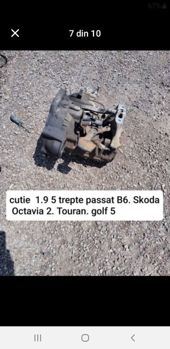 Cutie viteze manuala 1.9 5 trepte passat B6 Skoda Touran golf 5
