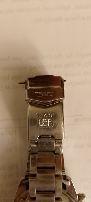 Часы Stainless steel марка Elgin