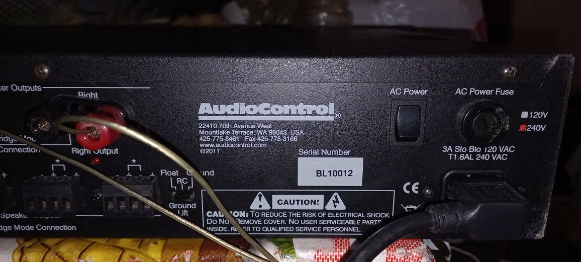 Amplificator/putere AudioControl Architect model 110
