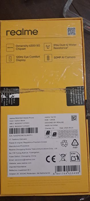 Телефон Realme 14 X НОВ с гаранция