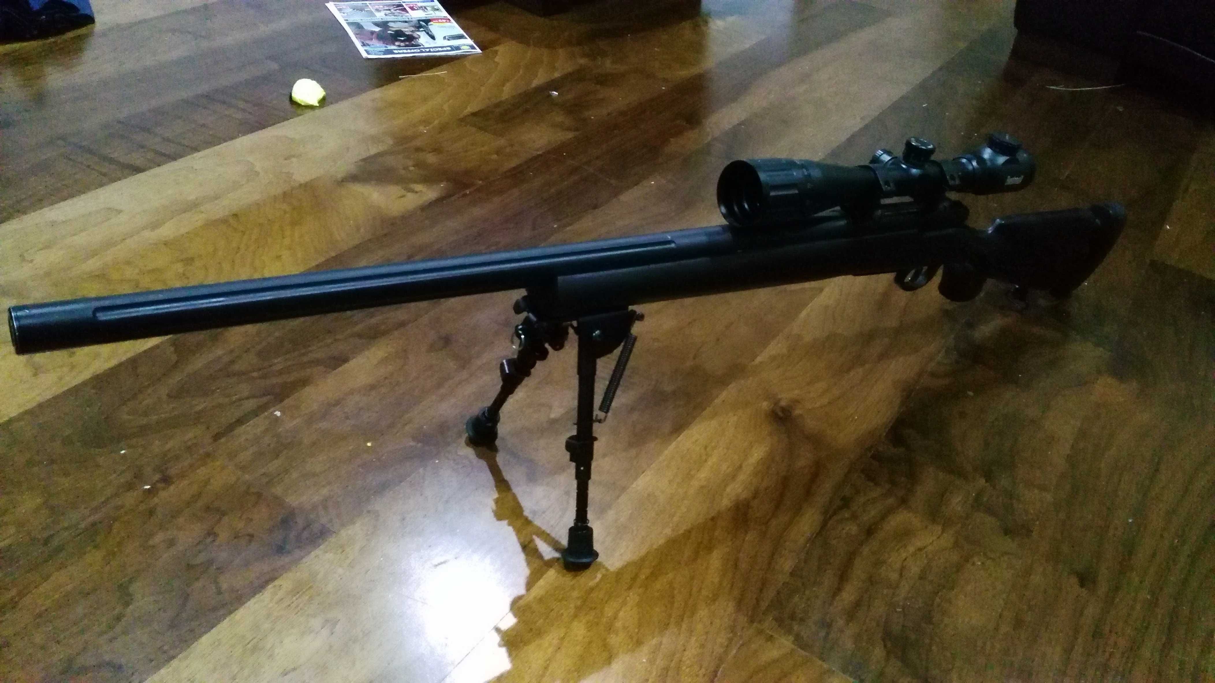Pusca Airsoft M61 Sniper FullMetal PutereMaxima 6,4j Manuala/Spring