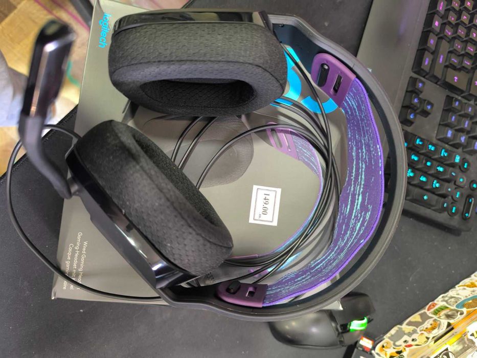 Слушалки Logitec G355 в гаранция