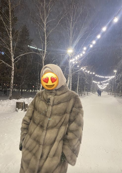 Шуба норковая. Почти новая