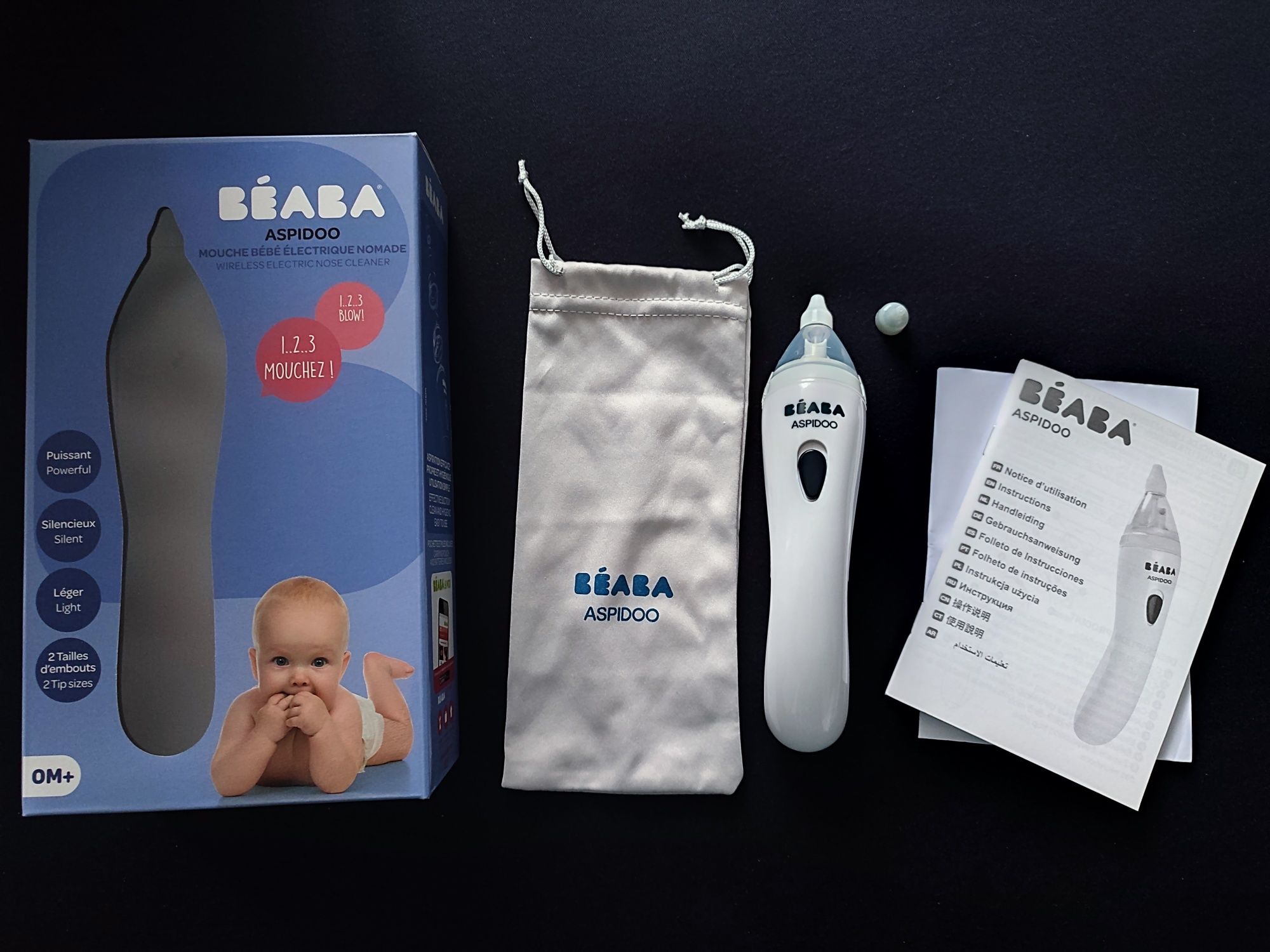 Електрически аспиратор за нос Beaba Aspidoo
